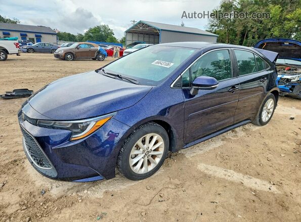 5YFFPMAE1NP367350 2022 TOYOTA COROLLA Blue Tył lewy