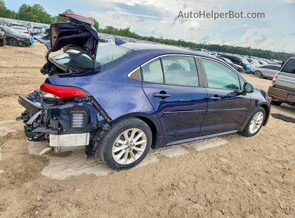 5YFFPMAE1NP367350 2022 TOYOTA COROLLA Blue Widok z tyłu
