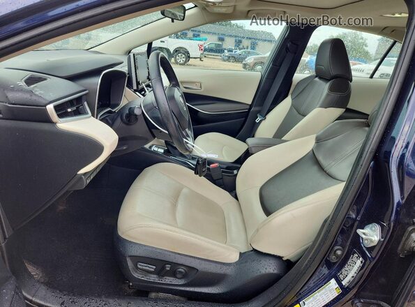 5YFFPMAE1NP367350 2022 TOYOTA COROLLA Blue Widok naklejki z numerem VIN