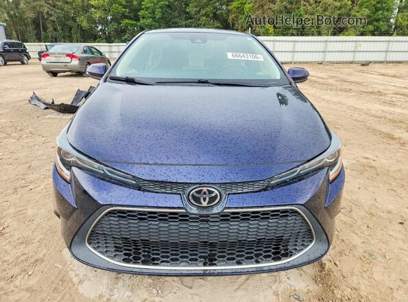 5YFFPMAE1NP367350 2022 TOYOTA COROLLA Blue Widok zestawu wskaźników