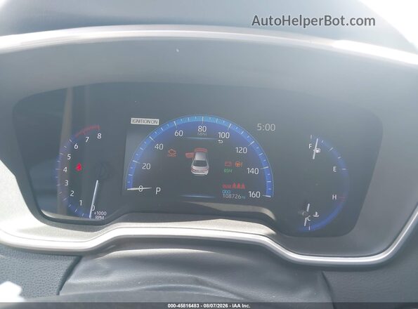 5YFFPRAE0LP134053 2020 TOYOTA COROLLA Silver Вид задніх сидінь