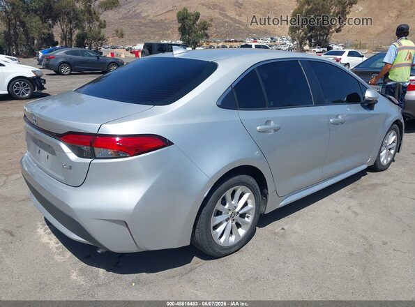 5YFFPRAE0LP134053 2020 TOYOTA COROLLA Silver Задня права чверть