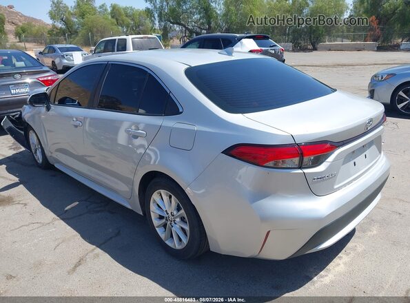 5YFFPRAE0LP134053 2020 TOYOTA COROLLA Silver Задня ліва чверть