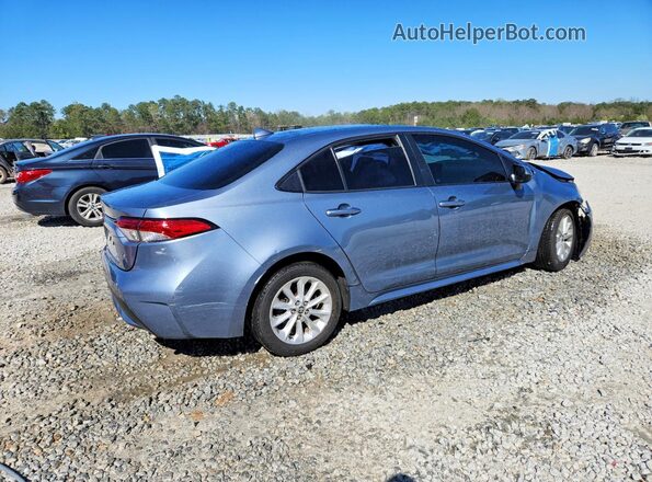 5YFHPMAE3MP149241 2021 TOYOTA COROLLA Синий Задняя правая четверть