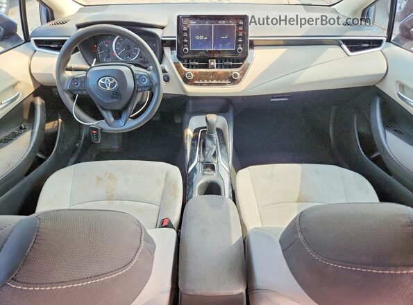 5YFHPRAE4LP009713 2020 TOYOTA COROLLA Blue Առջևի վահանակի տեսք