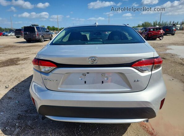 5YFHPRAE4LP045062 2020 TOYOTA COROLLA Silver Հետևի տեսք