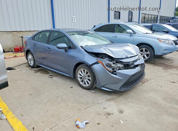 5YFHPRAE5LP100845 2020 TOYOTA COROLLA Blue Передня права чверть