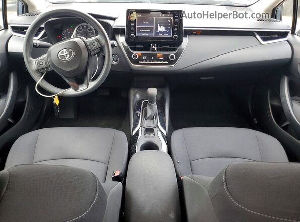 5YFHPRAE5LP100845 2020 TOYOTA COROLLA Blue Вид панелі приладів