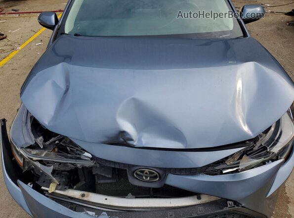 5YFHPRAE5LP100845 2020 TOYOTA COROLLA Blue Вид задньої частини салону
