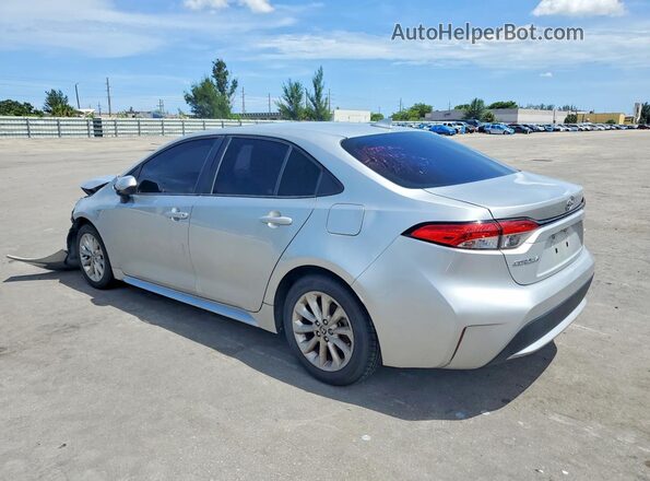 5YFHPRAE7LP012895 2020 TOYOTA COROLLA Silver Trasero izquierdo