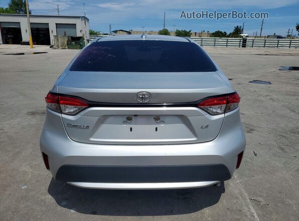 5YFHPRAE7LP012895 2020 TOYOTA COROLLA Silver Vista trasera