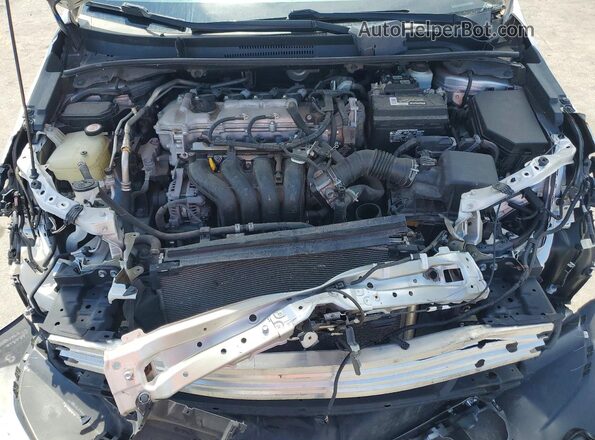 5YFHPRAE7LP012895 2020 TOYOTA COROLLA Silver Vista interior trasera