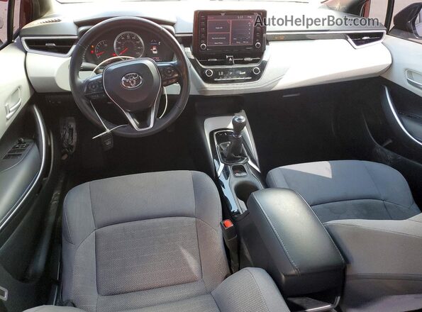 5YFM4MCE7NP112490 2022 TOYOTA COROLLA Red Առջևի վահանակի տեսք