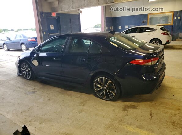5YFM4MCE7NP131850 2022 TOYOTA COROLLA Blue Задня ліва чверть