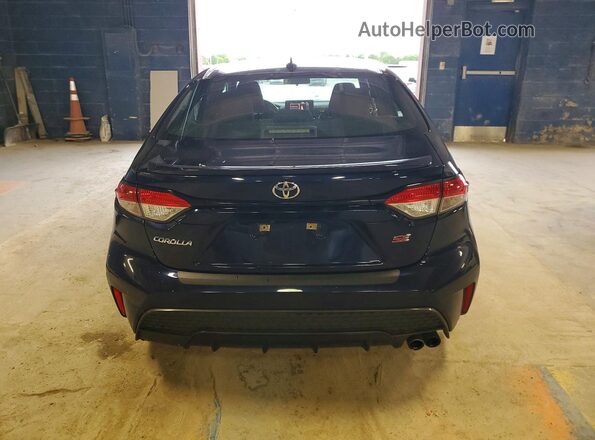 5YFM4MCE7NP131850 2022 TOYOTA COROLLA Blue Вид ззаду