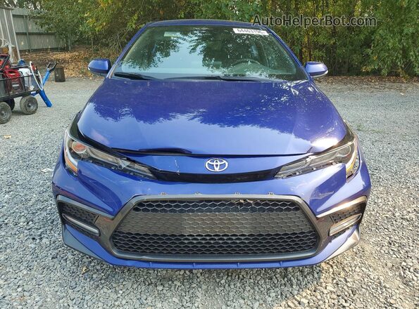 5YFP4MCE1NP119304 2022 TOYOTA COROLLA Blue Vista frontal