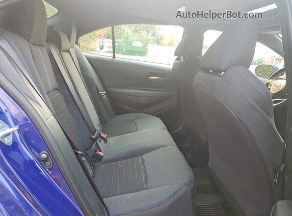 5YFP4MCE1NP119304 2022 TOYOTA COROLLA Blue Vista de los asientos traseros