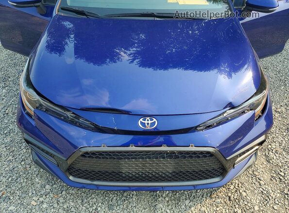 5YFP4MCE1NP119304 2022 TOYOTA COROLLA Blue Vista interior trasera