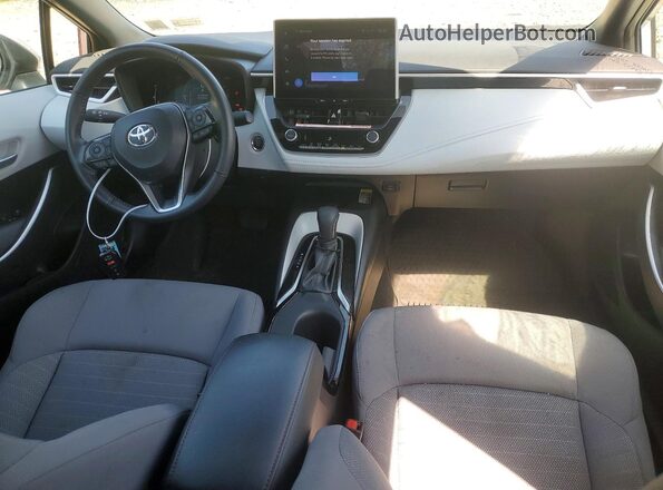 5YFP4MCE1SP218572 2025 TOYOTA COROLLA Серебряный Вид панели приборов