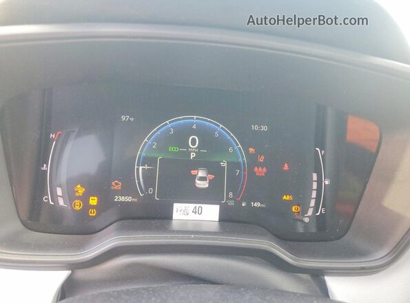 5YFP4MCE1SP218572 2025 TOYOTA COROLLA Серебряный Вид щитка приборов