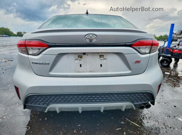 5YFP4MCE3NP103170 2022 TOYOTA COROLLA Silver Vista trasera