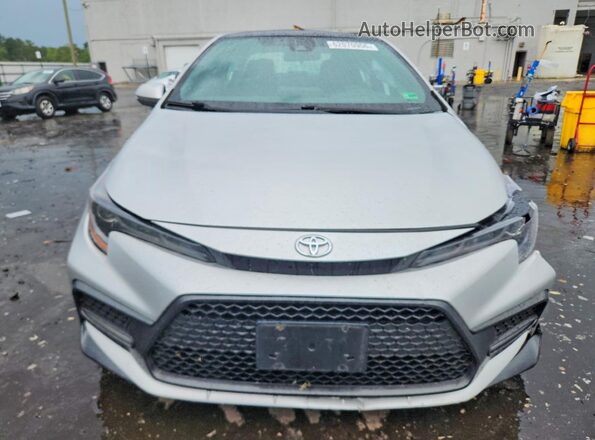 5YFP4MCE3NP103170 2022 TOYOTA COROLLA Silver Vista frontal