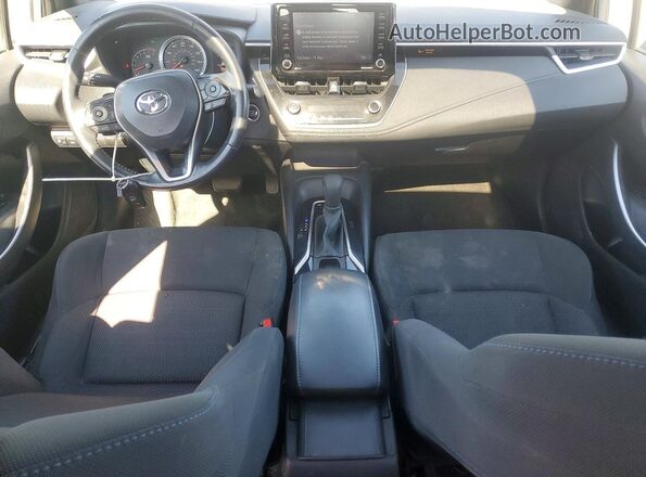 5YFP4MCE3NP106621 2022 TOYOTA COROLLA Синий Вид панели приборов