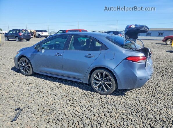 5YFP4MCE3NP106621 2022 TOYOTA COROLLA Синий Задняя левая четверть