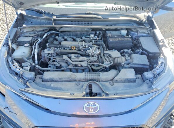 5YFP4MCE3NP106621 2022 TOYOTA COROLLA Синий Вид задней части салона