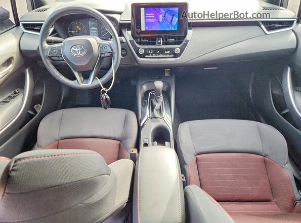 5YFP4MCE3RP193815 2024 TOYOTA COROLLA Gray Вид панелі приладів