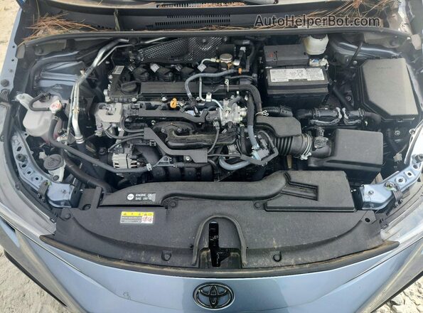 5YFP4MCE5SP251218 2025 TOYOTA COROLLA Blue Вид задньої частини салону