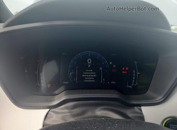 5YFP4MCE5SP251218 2025 TOYOTA COROLLA Blue Вид щитка приладів