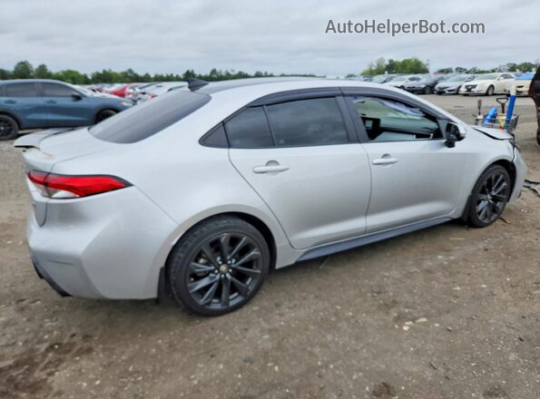 5YFP4MCE8PP166672 2023 TOYOTA COROLLA Silver Trasero derecho