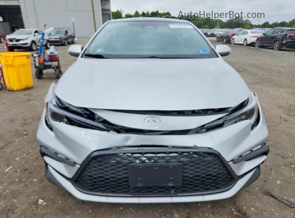 5YFP4MCE8PP166672 2023 TOYOTA COROLLA Silver Vista frontal