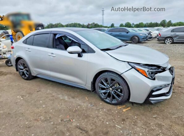 5YFP4MCE8PP166672 2023 TOYOTA COROLLA Silver Delantero derecho