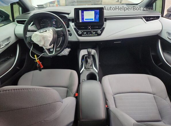 5YFP4MCE8PP166672 2023 TOYOTA COROLLA Silver Vista del salpicadero