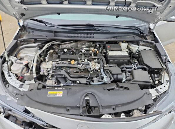 5YFP4MCE8PP166672 2023 TOYOTA COROLLA Silver Vista interior trasera