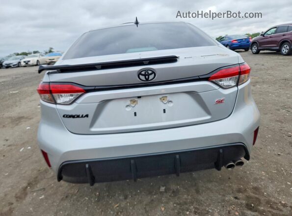5YFP4MCE8PP166672 2023 TOYOTA COROLLA Silver Vista trasera