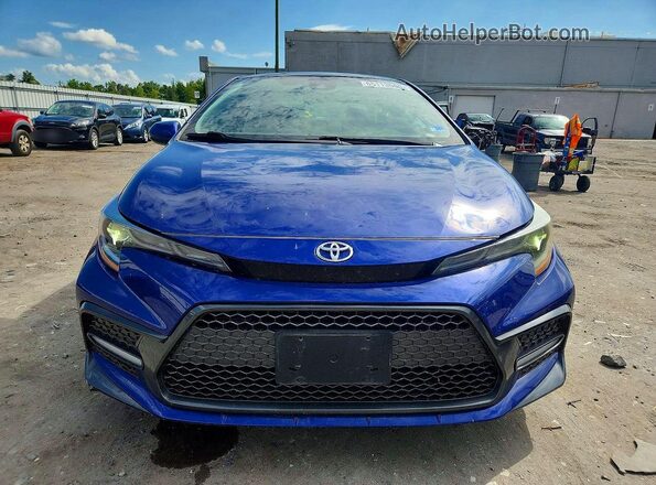 5YFP4MCEXNP107121 2022 TOYOTA COROLLA Blue Դիմացի տեսք