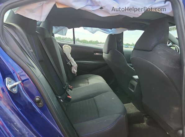 5YFP4MCEXNP107121 2022 TOYOTA COROLLA Blue Հետևի նստատեղերի տեսք