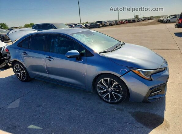 5YFP4RCE3LP026164 2020 TOYOTA COROLLA Blue Front right
