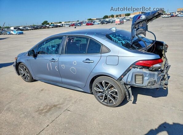 5YFP4RCE3LP026164 2020 TOYOTA COROLLA Blue Rear left
