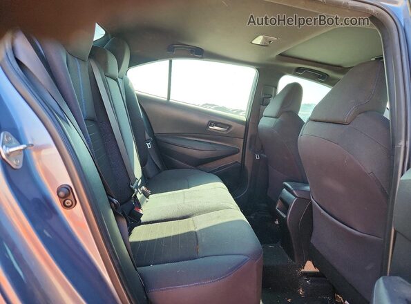5YFP4RCE3LP026164 2020 TOYOTA COROLLA Blue Rear seats view
