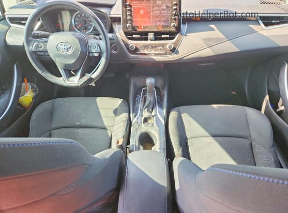 5YFP4RCE3LP026164 2020 TOYOTA COROLLA Blue Dashboard view