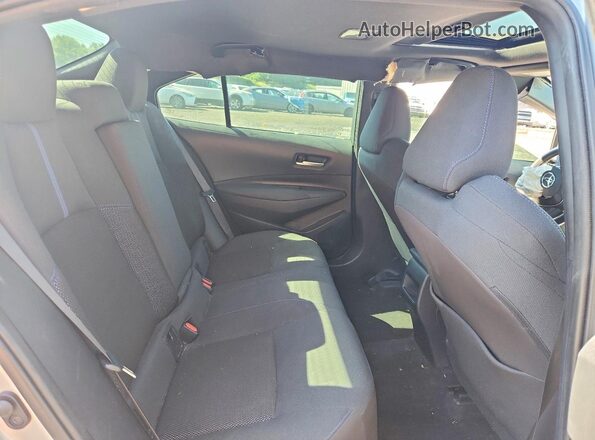 5YFP4RCE6LP008810 2020 TOYOTA COROLLA Silver უკანა სავარძლების ხედი