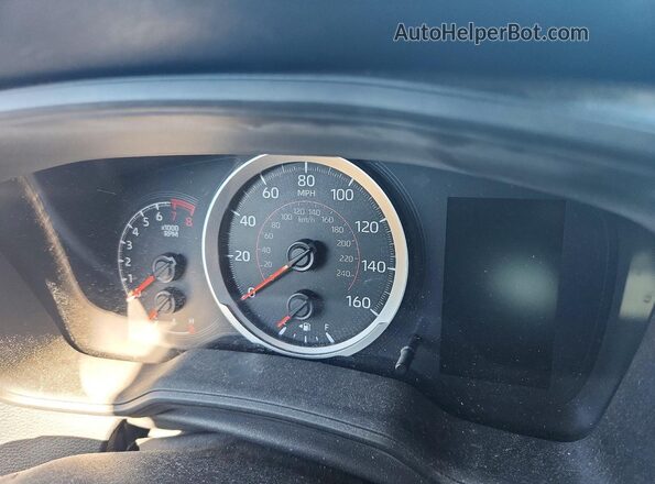 5YFP4RCE6LP008810 2020 TOYOTA COROLLA Silver ხელსაწყოთა პანელის ხედი