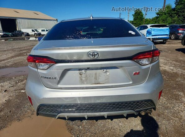 5YFP4RCE6LP008810 2020 TOYOTA COROLLA Silver უკანა ხედი