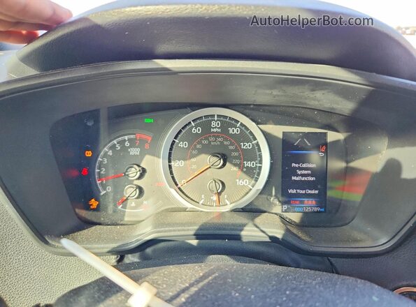 5YFP4RCE7LP011781 2020 TOYOTA COROLLA Черный Вид щитка приборов