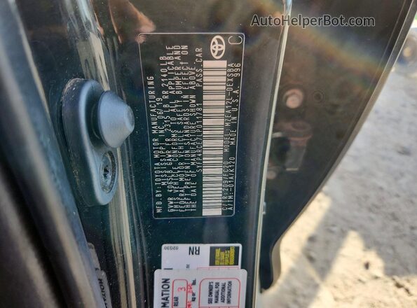 5YFP4RCE7LP011781 2020 TOYOTA COROLLA Черный Вид наклейки с VIN-кодом