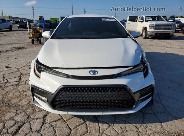 5YFS4MCE0MP064840 2021 TOYOTA COROLLA Белый Вид спереди